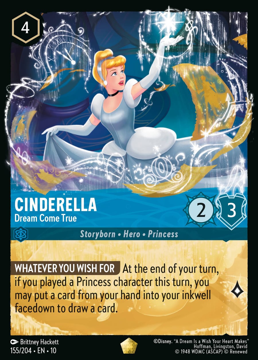 Cinderella - Dream Come True card art