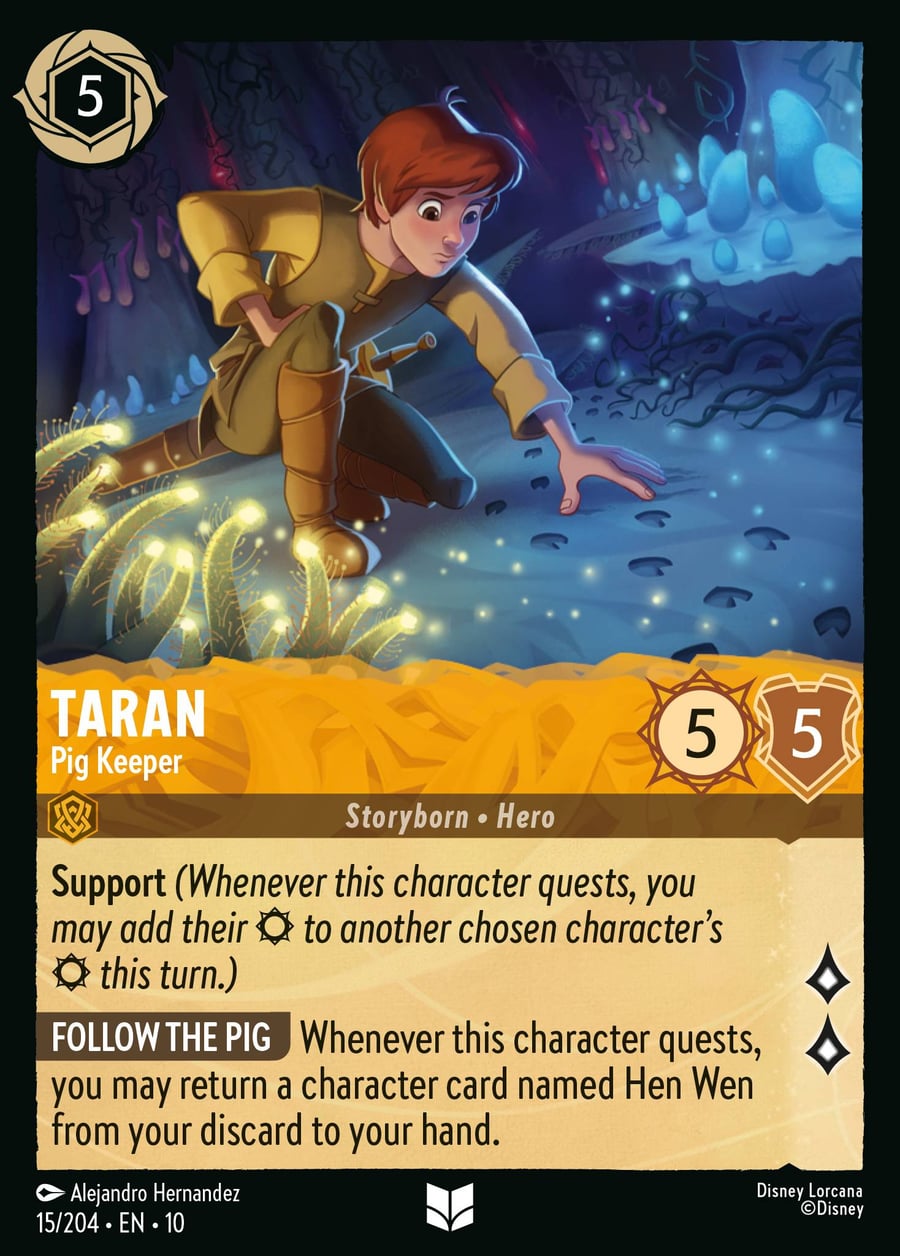 Taran - Pig Keeper card art