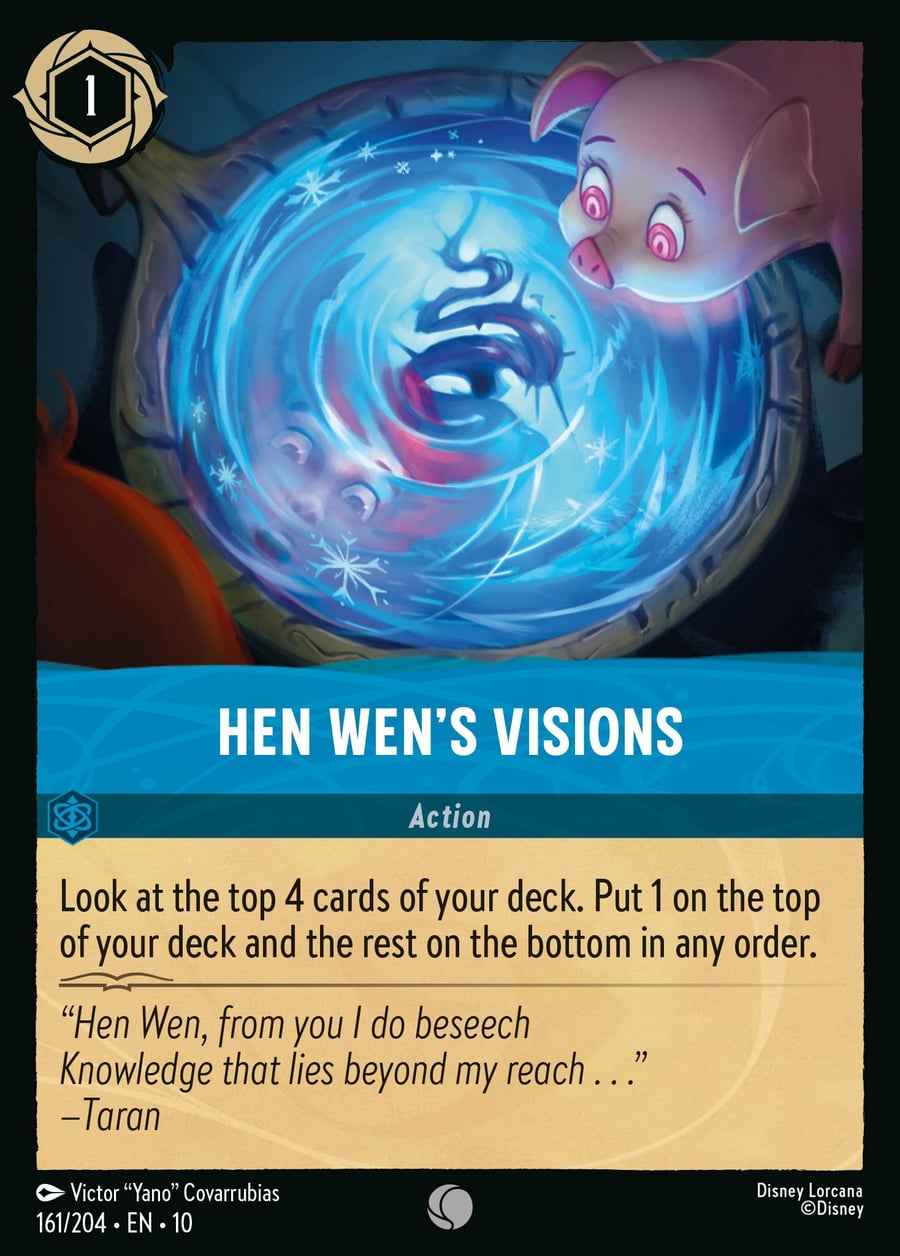 Hen Wen's Visions card art