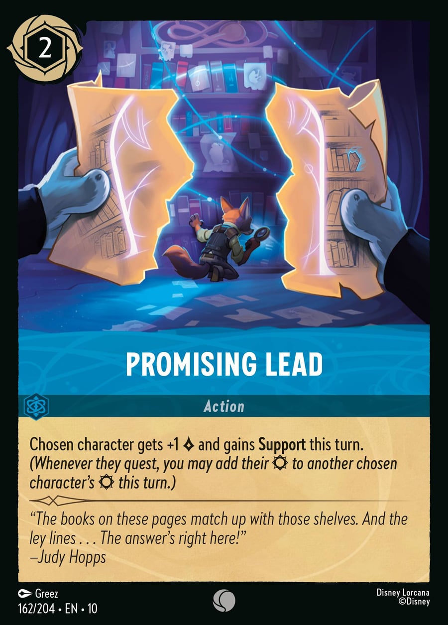 Promising Lead card art