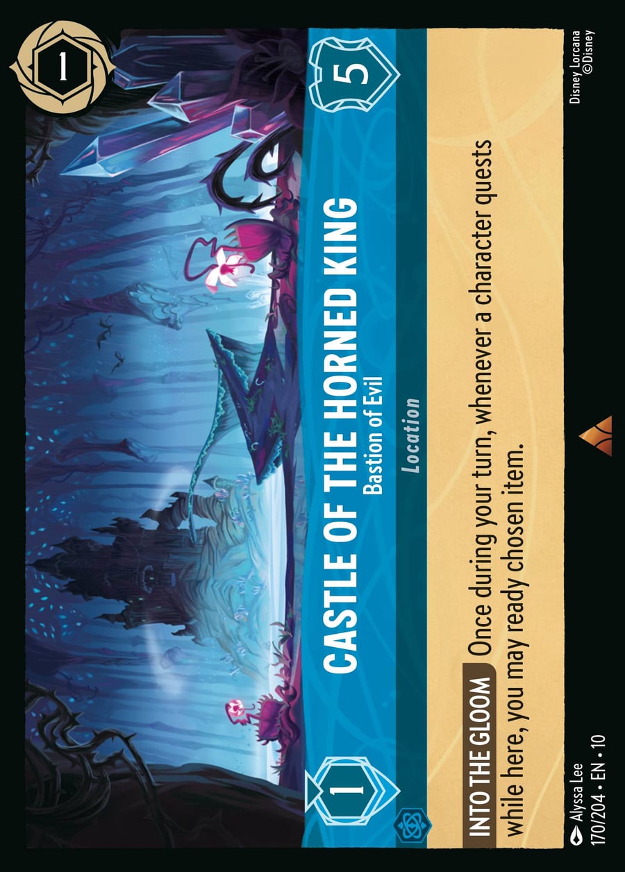 Castle of the Horned King - Bastion of Evil card art
