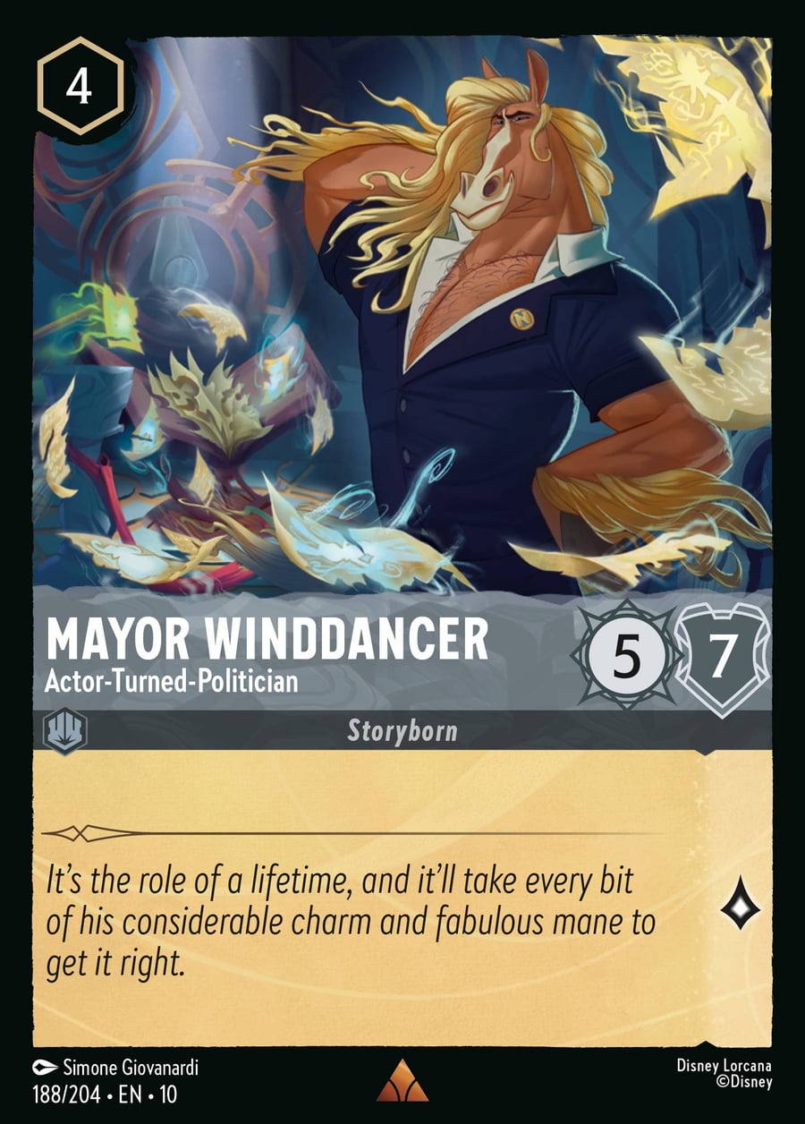 Mayor Winddancer - Actor-Turned-Politician card art