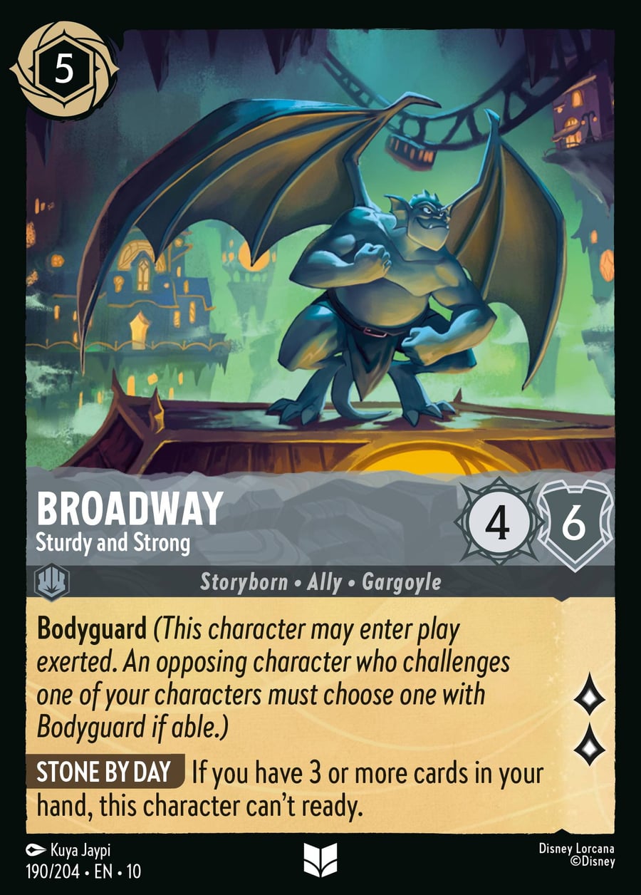 Broadway - Sturdy and Strong card art