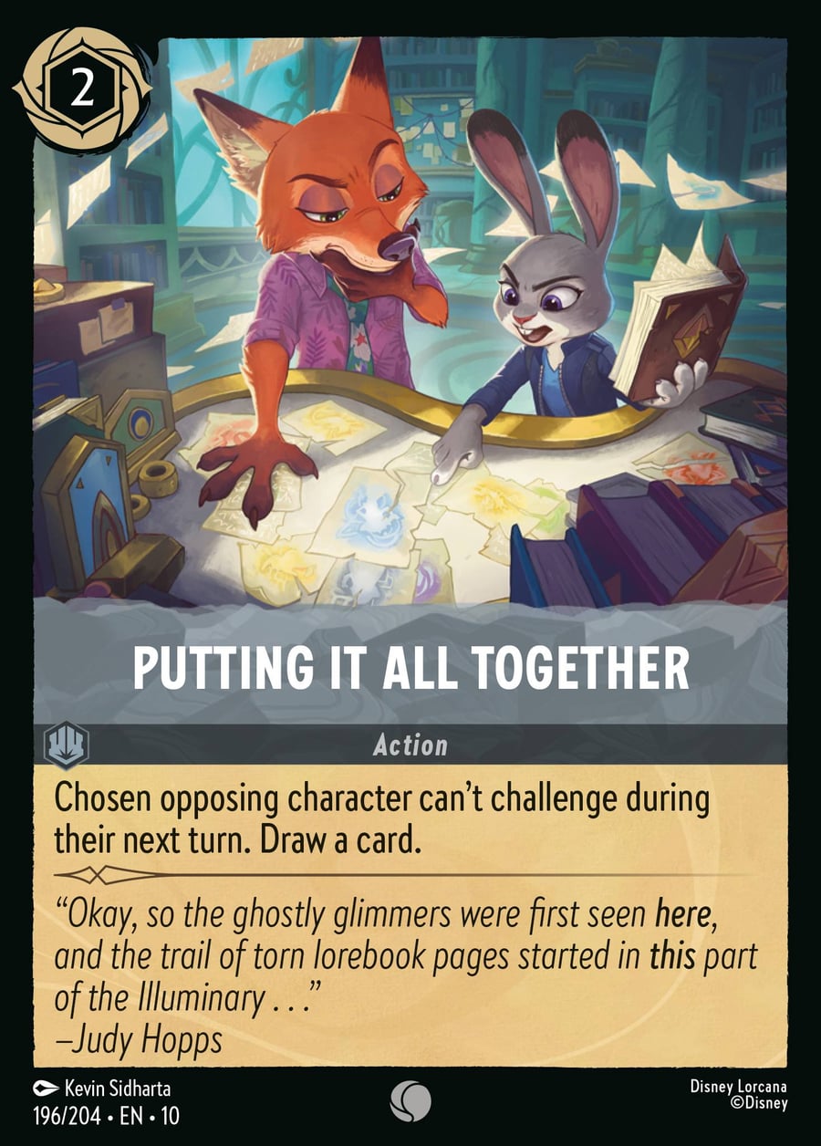 Putting It All Together card art
