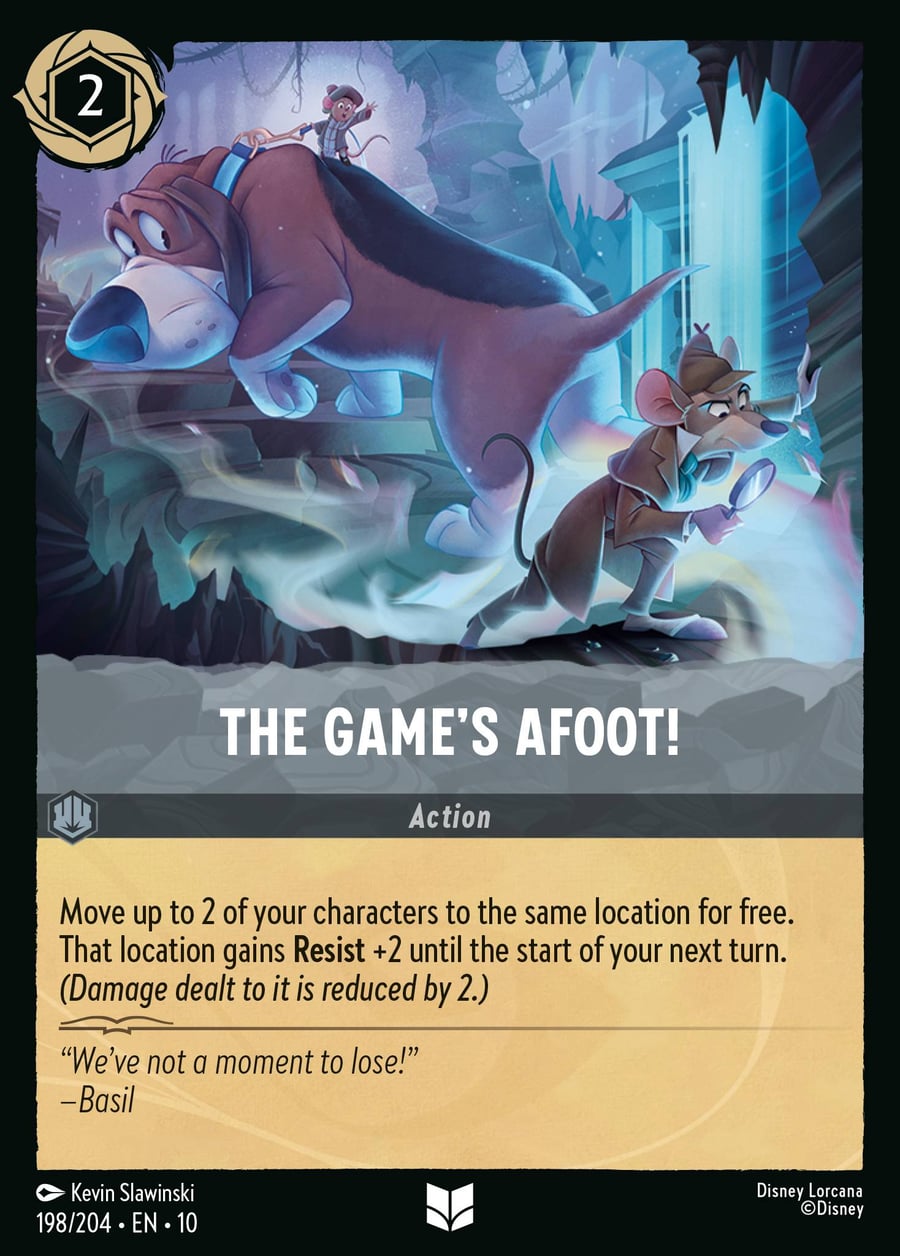 The Game's Afoot! card art