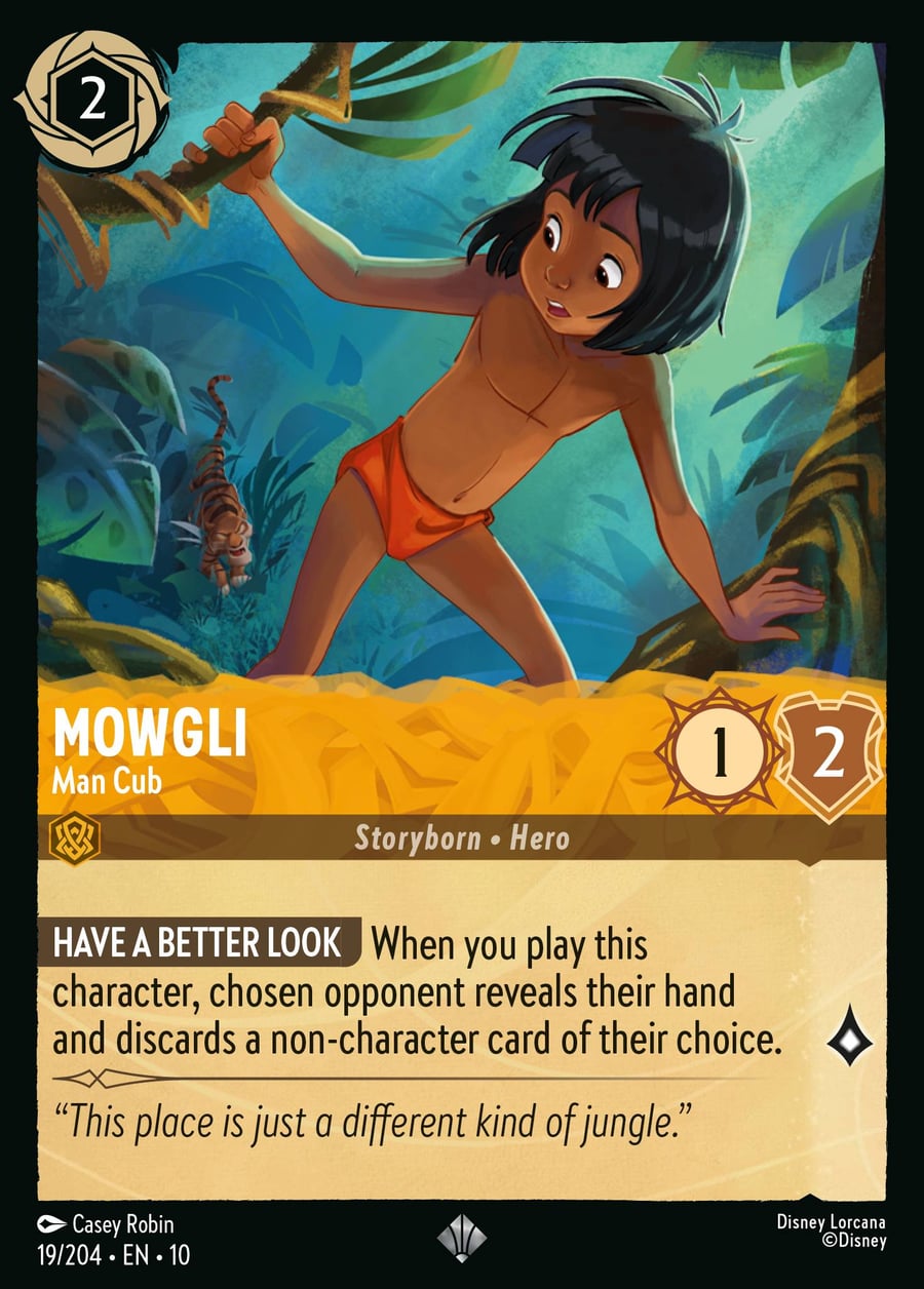 Mowgli - Man Cub card art