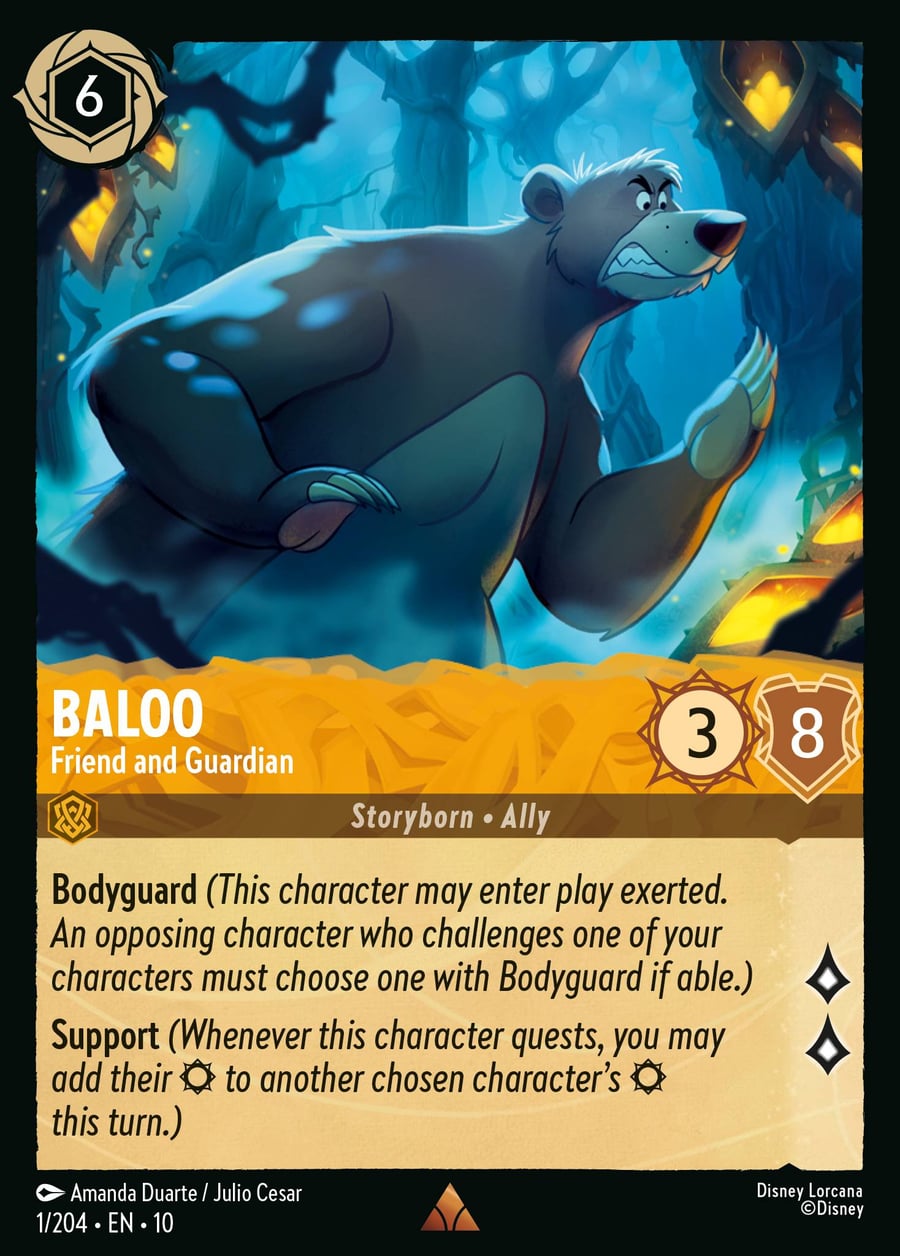 Baloo - Friend and Guardian card art