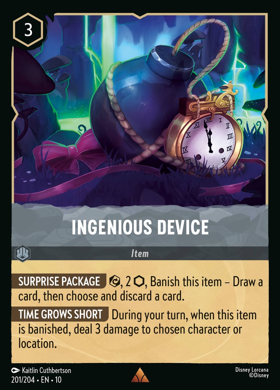 Ingenious Device card art