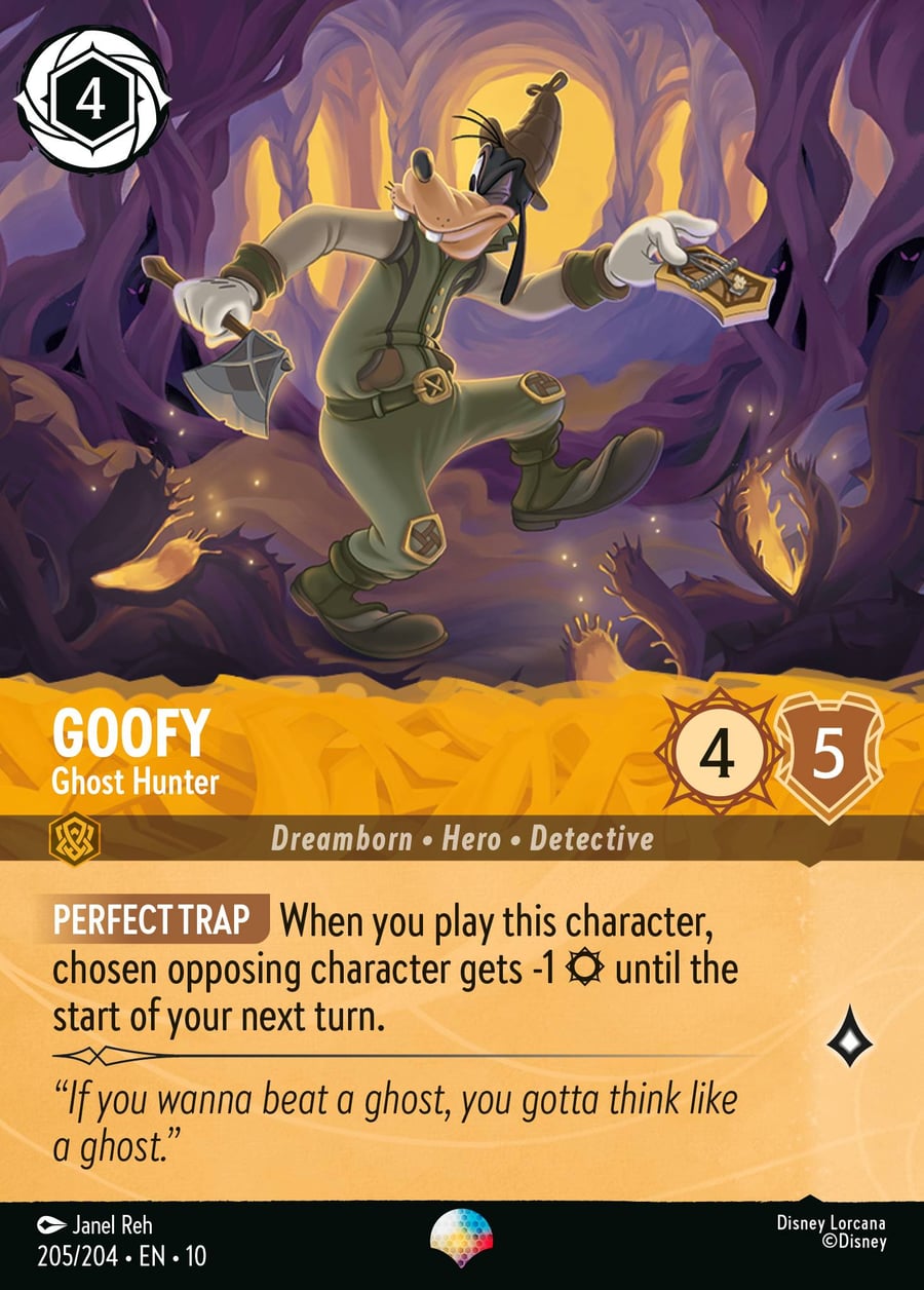 Goofy - Ghost Hunter card art
