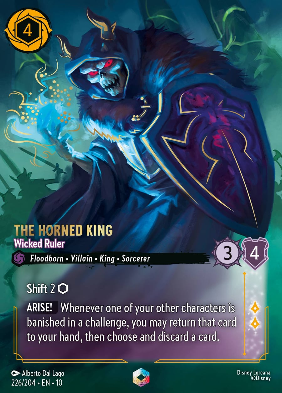 The Horned King - Wicked Ruler card art