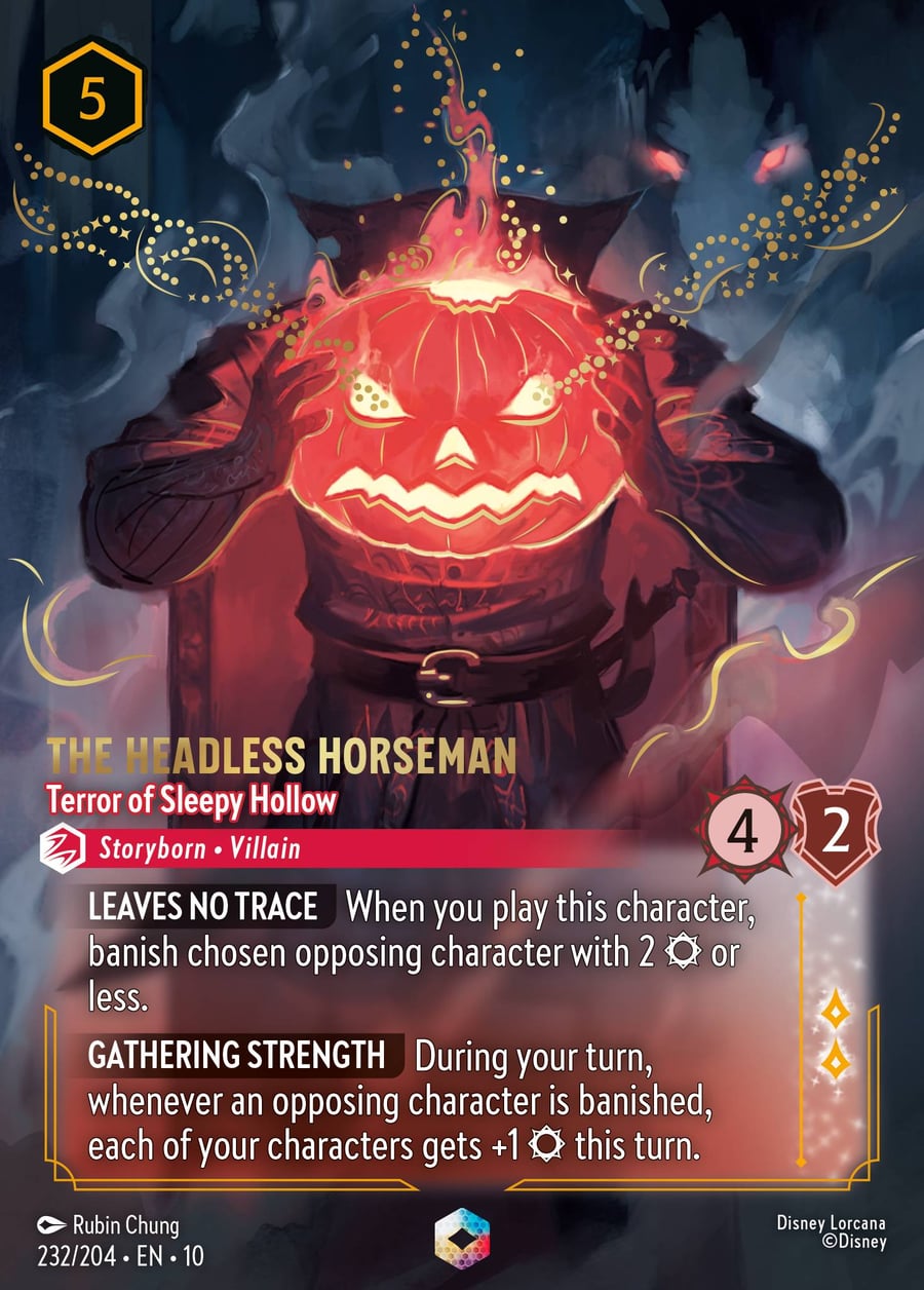 The Headless Horseman - Terror of Sleepy Hollow card art
