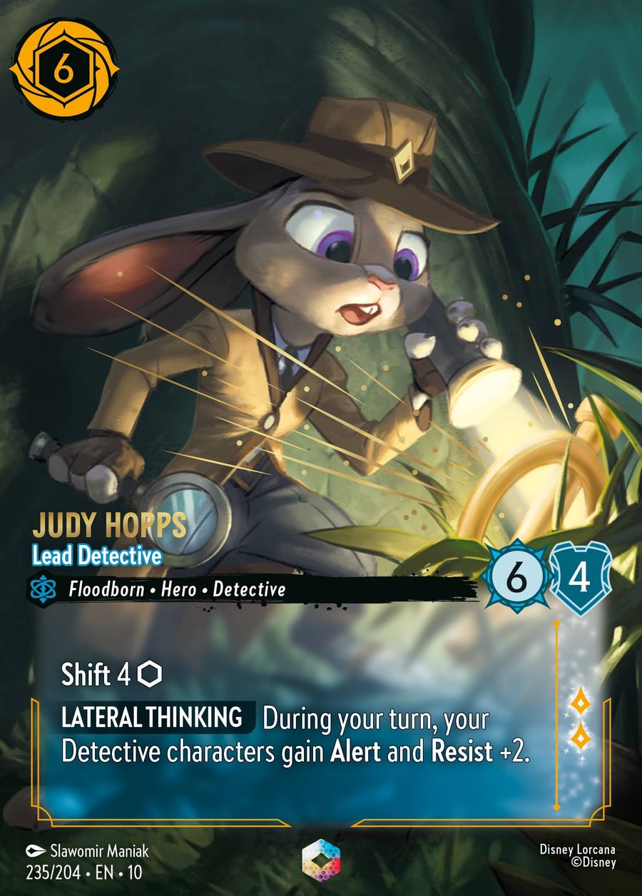 Judy Hopps - Lead Detective card art