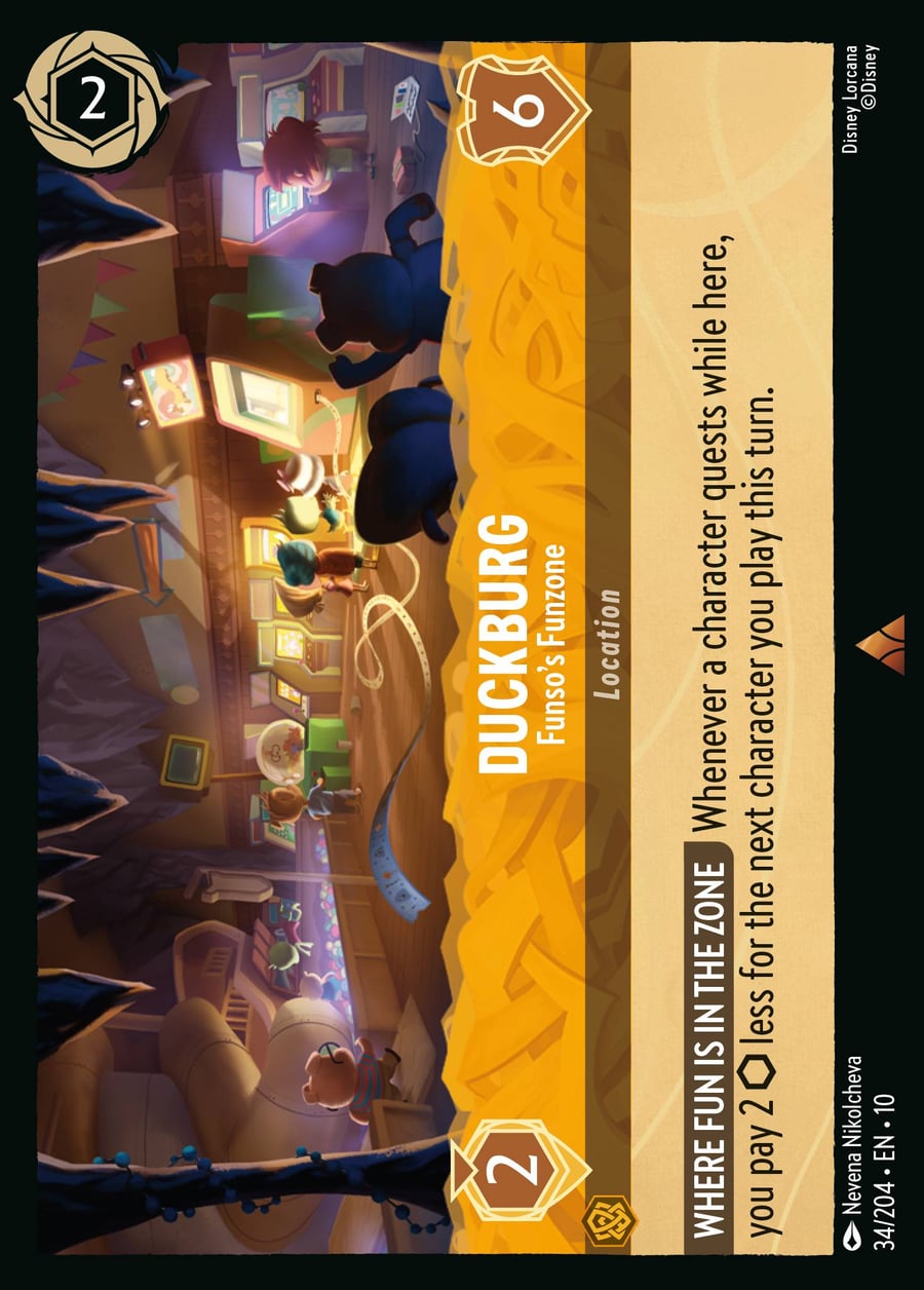 Duckburg - Funso’s Funzone card art