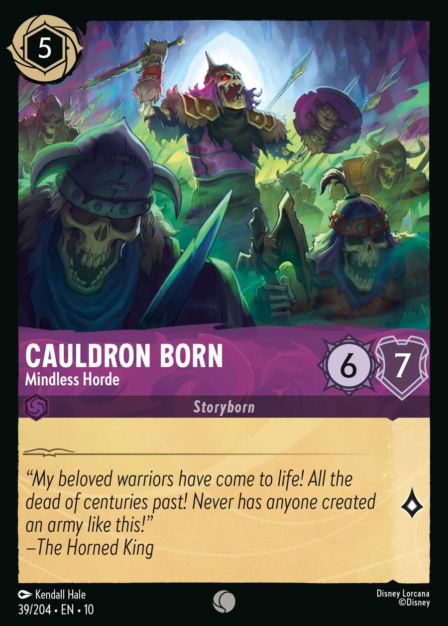 Cauldron Born - Mindless Horde card art