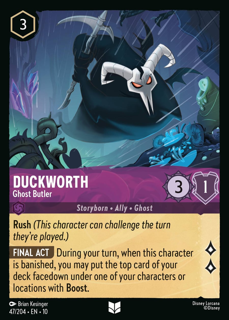 Duckworth - Ghost Butler card art