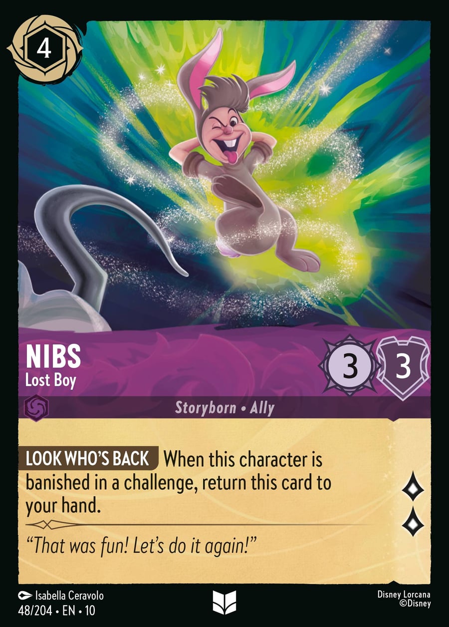 Nibs - Lost Boy card art