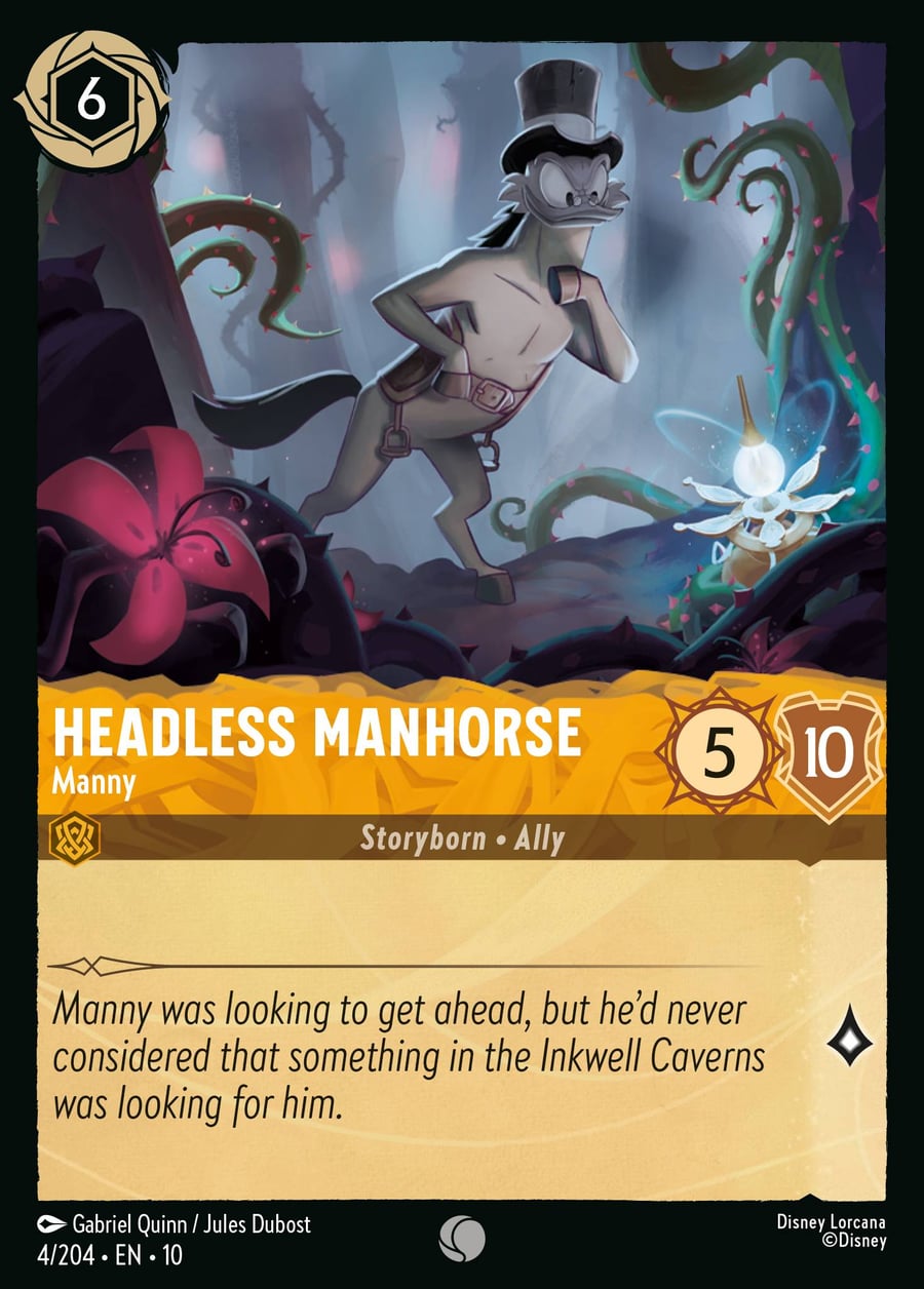 Headless Manhorse - Manny card art