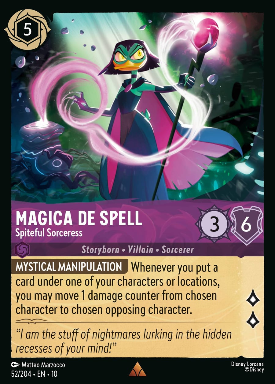 Magica De Spell - Spiteful Sorceress card art