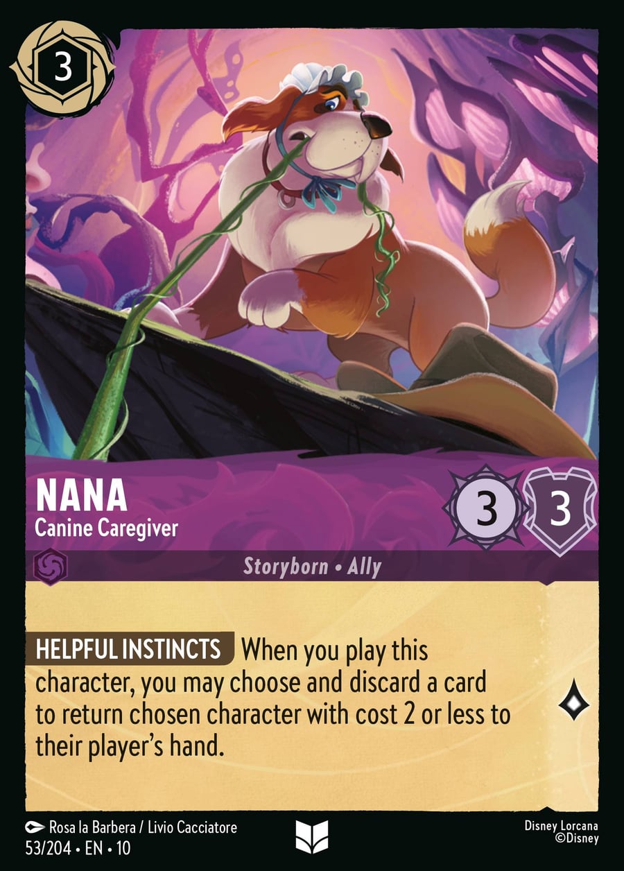 Nana - Canine Caregiver card art