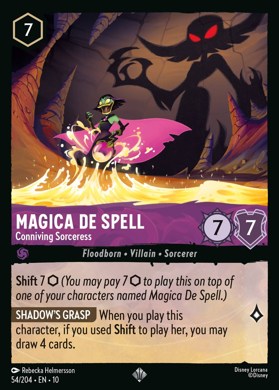Magica De Spell - Conniving Sorceress card art