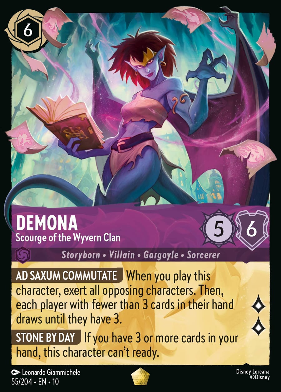 Demona - Scourge of the Wyvern Clan card art