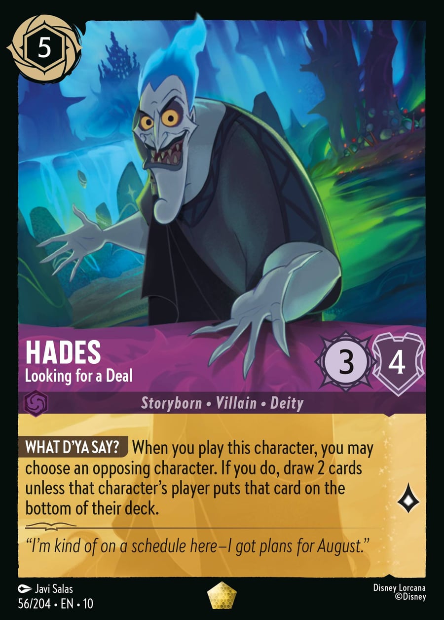 Hades - Looking for a Deal card art