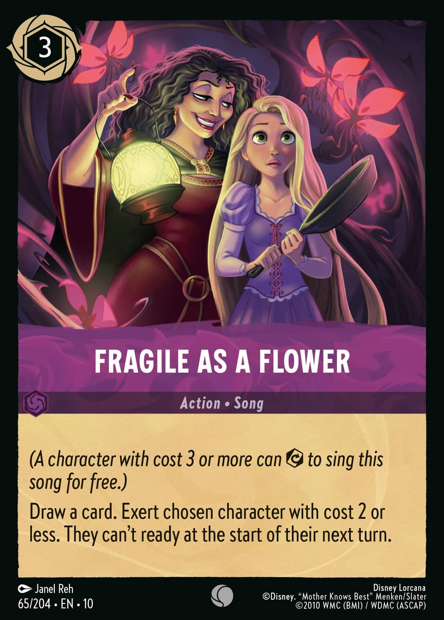 Fragile as a Flower card art