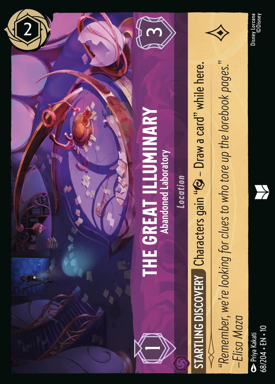 The Great Illuminary - Abandoned Laboratory card art