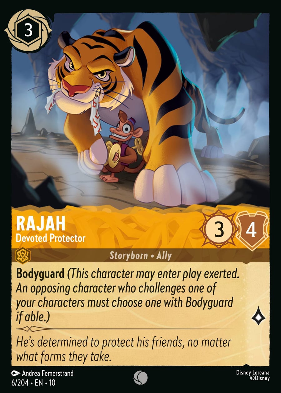 Rajah - Devoted Protector card art