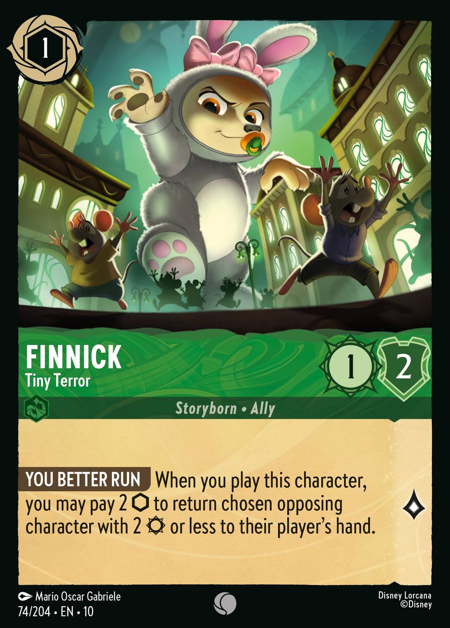Finnick - Tiny Terror card art