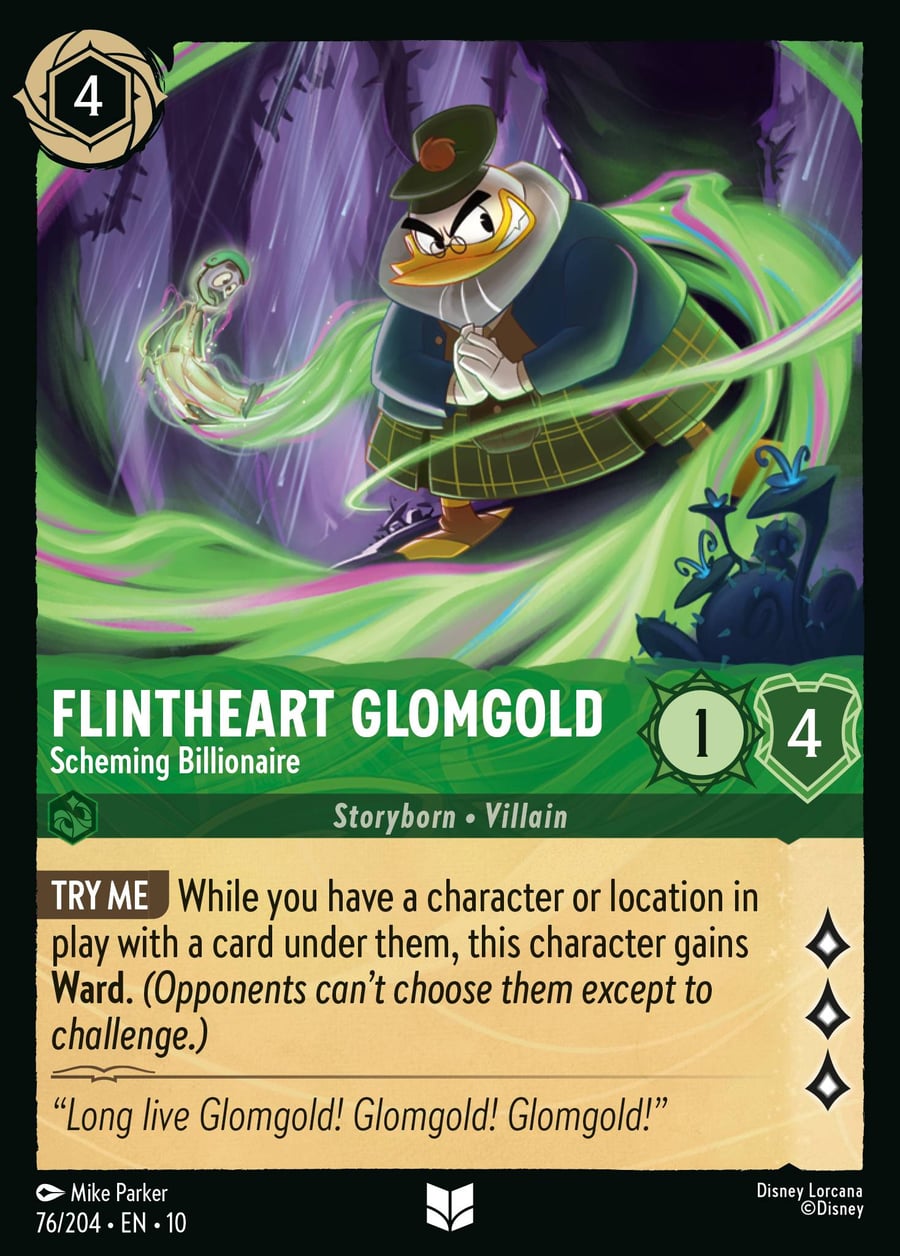 Flintheart Glomgold - Scheming Billionaire card art