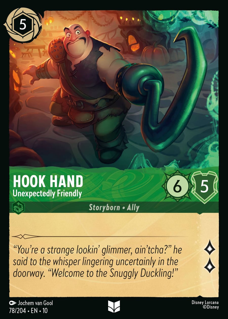 Hook Hand - Unexpectedly Friendly card art
