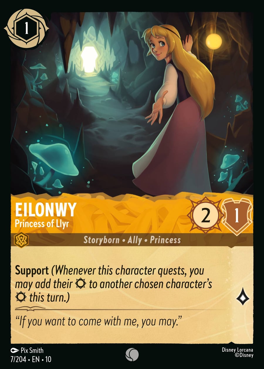 Eilonwy - Princess of Llyr card art