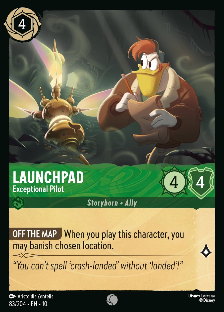 Launchpad - Exceptional Pilot card art