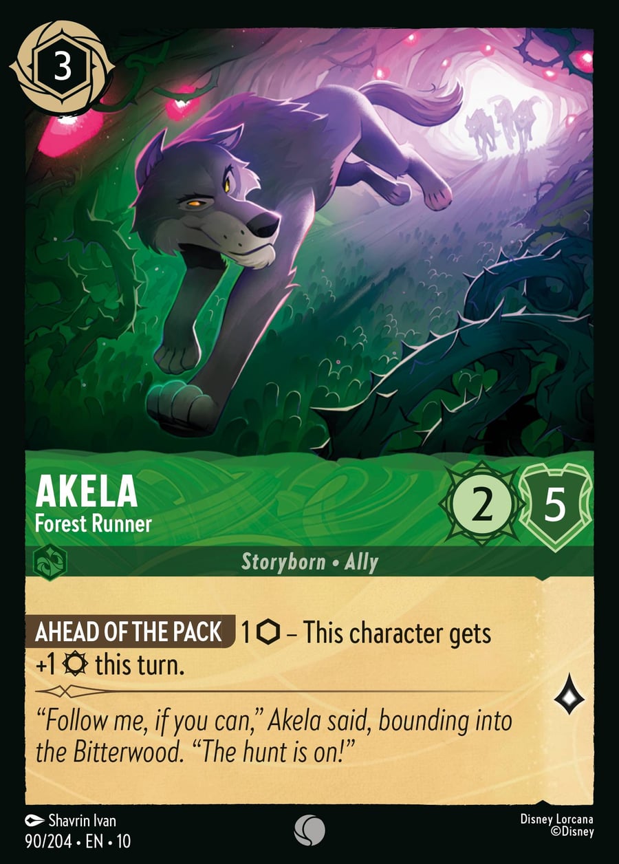 Akela - Forest Runner card art