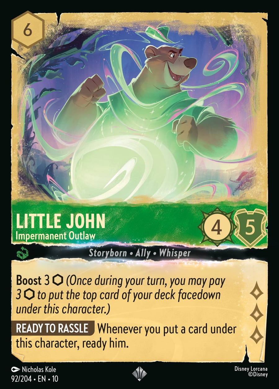 Little John - Impermanent Outlaw card art