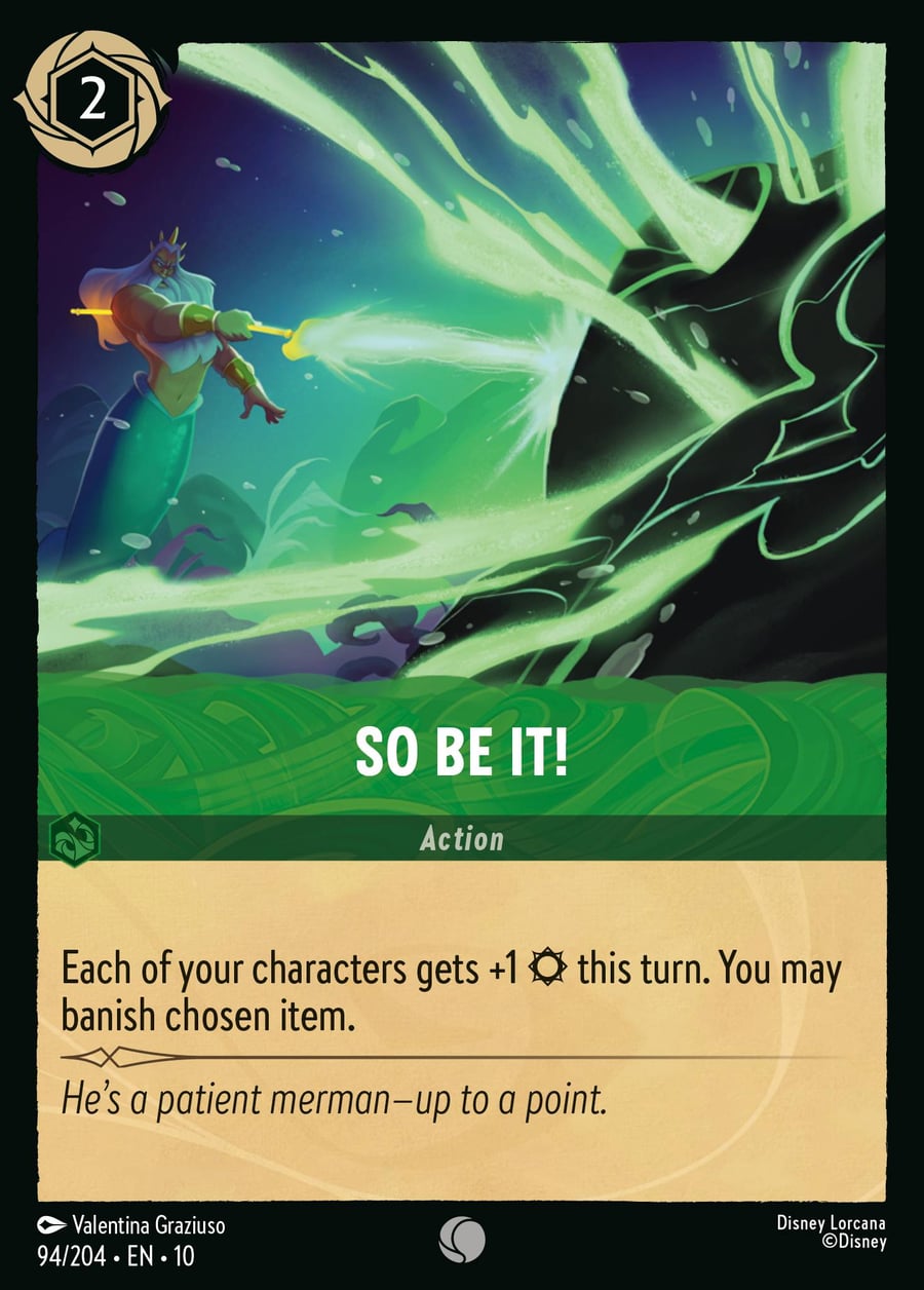 So Be It! card art