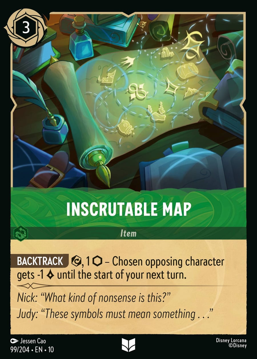 Inscrutable Map card art