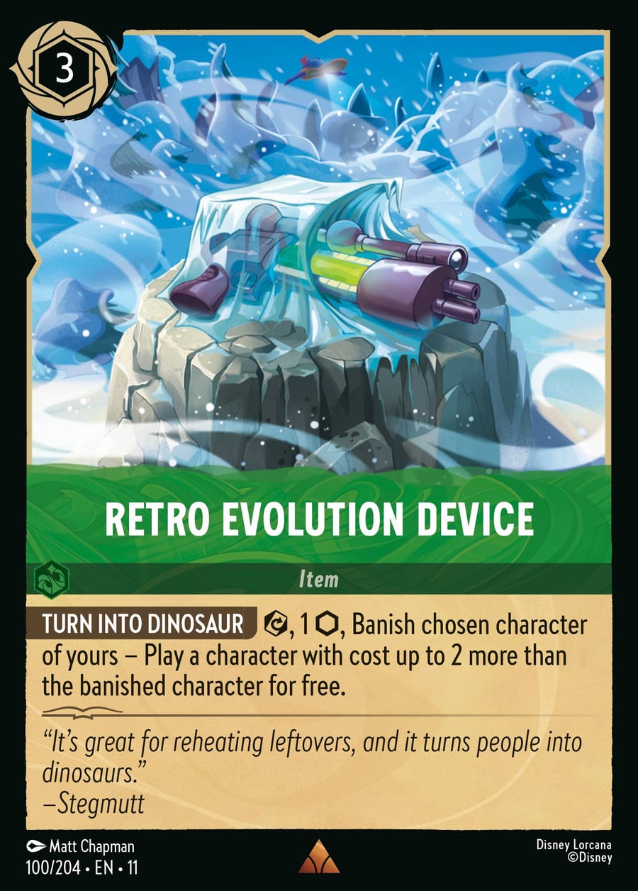 Retro Evolution Device card art