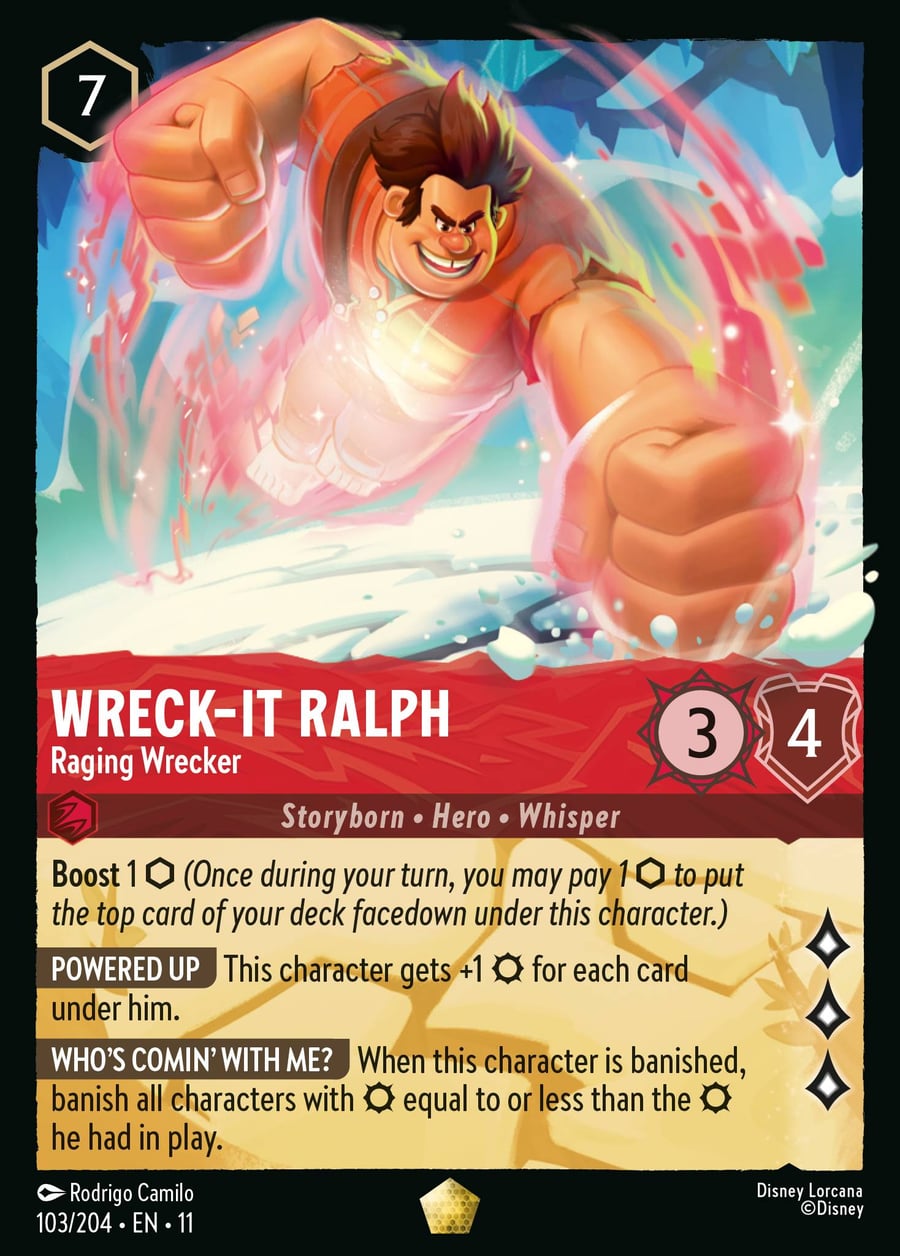 Wreck-it Ralph - Raging Wrecker card art