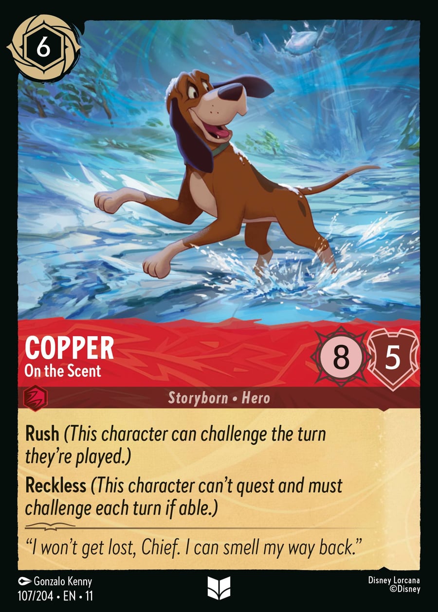 Copper - On the Scent card art