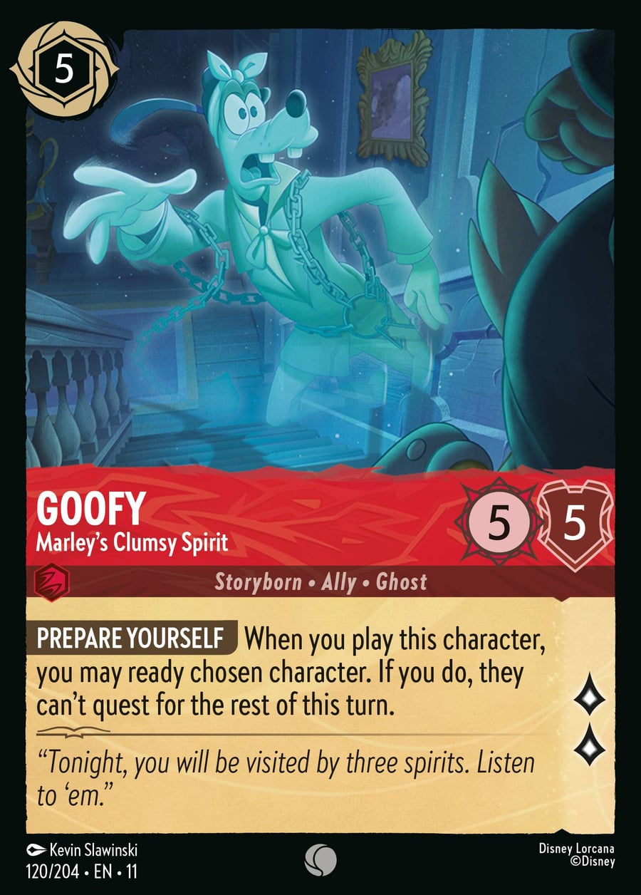 Goofy - Marley's Clumsy Spirit card art