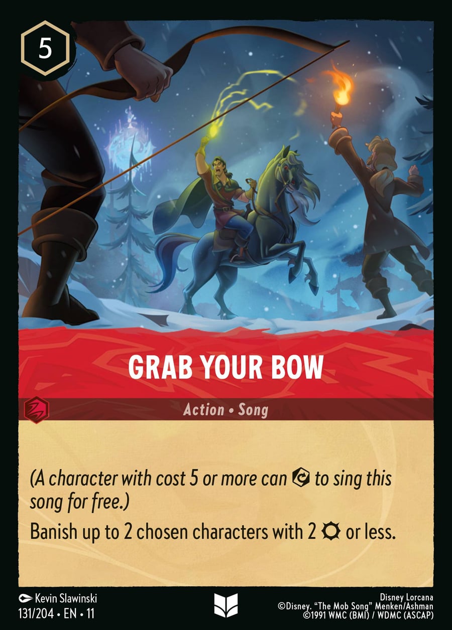 Grab Your Bow card art