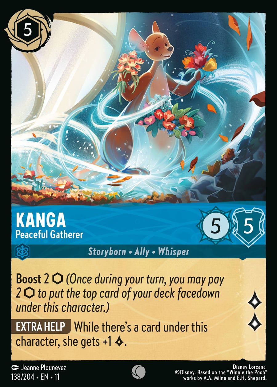 Kanga - Peaceful Gatherer card art