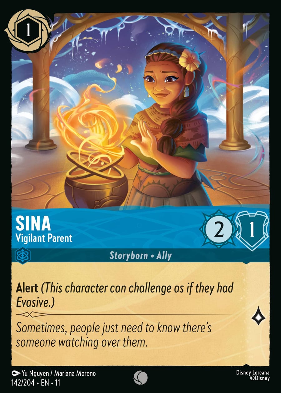Sina - Vigilant Parent card art