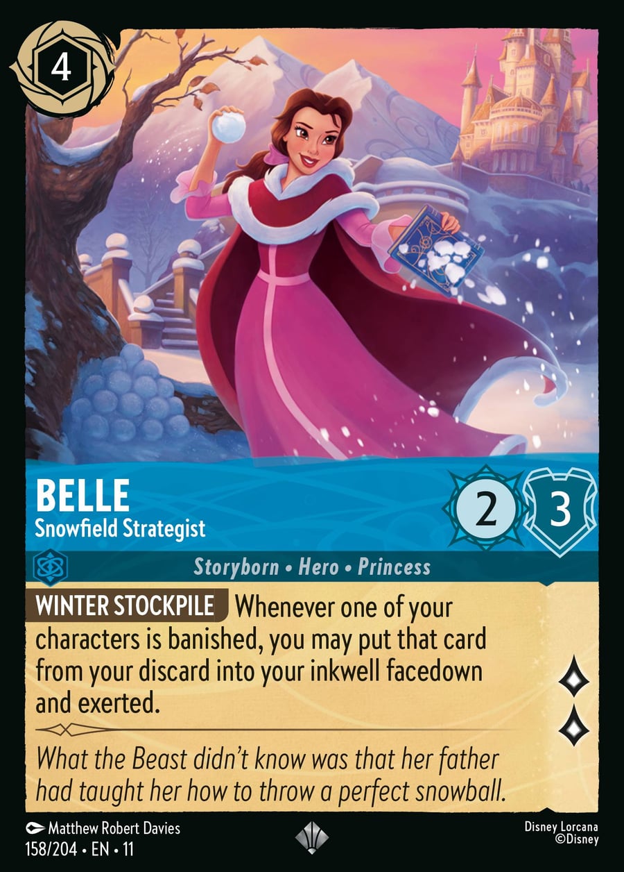 Belle - Snowfield Strategist card art