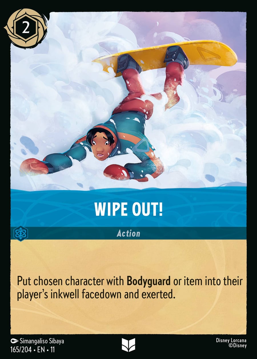 Wipe Out! card art