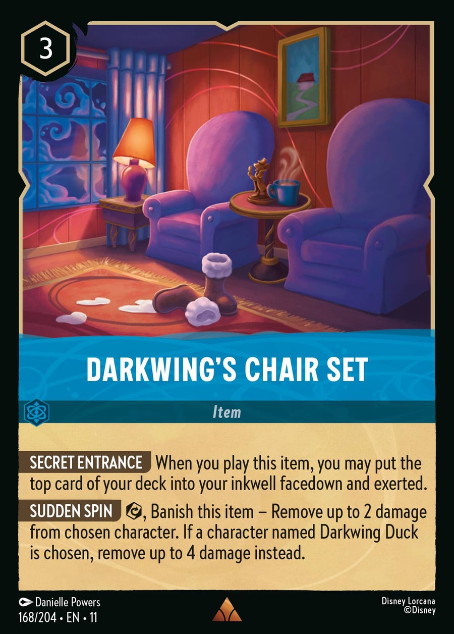 Darkwing's Chair Set card art