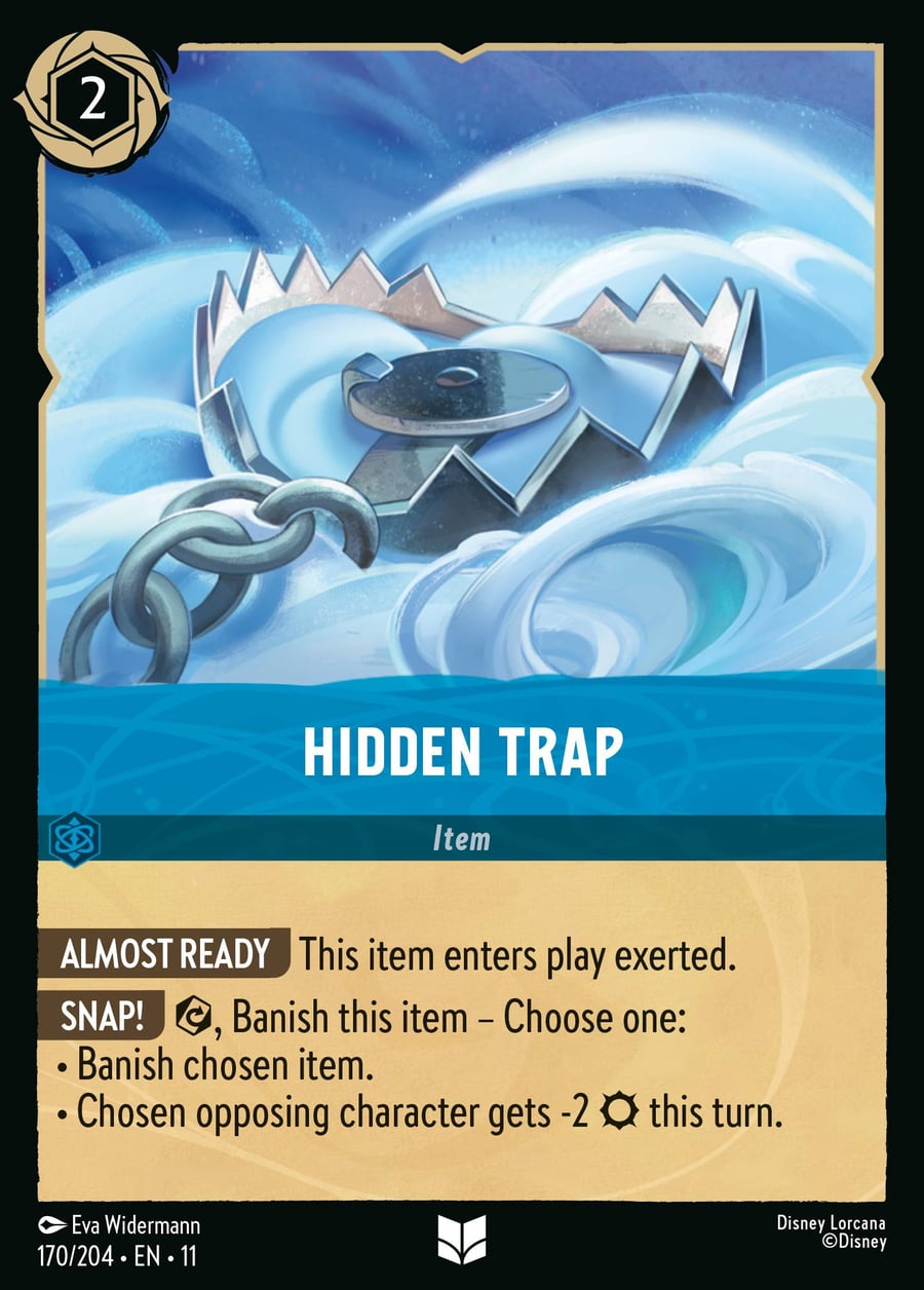 Hidden Trap card art