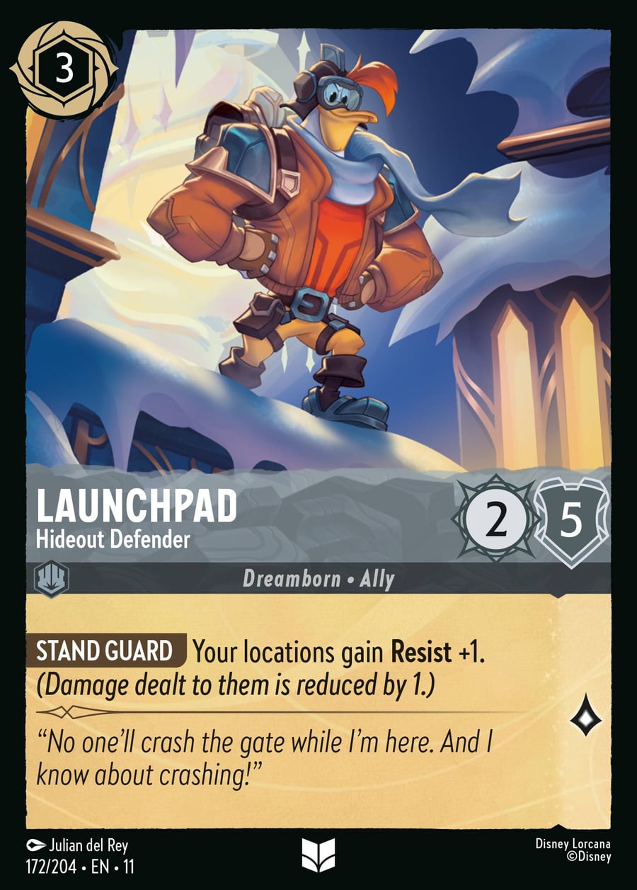 Launchpad - Hideout Defender card art